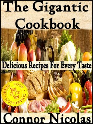 cover image of The Gigantic Cookbook